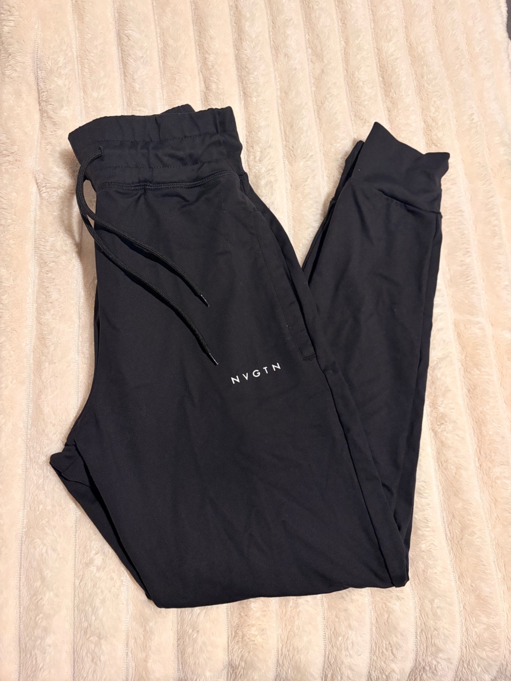 NVGTN Black Women’s Sweat Joggers with Drawstring